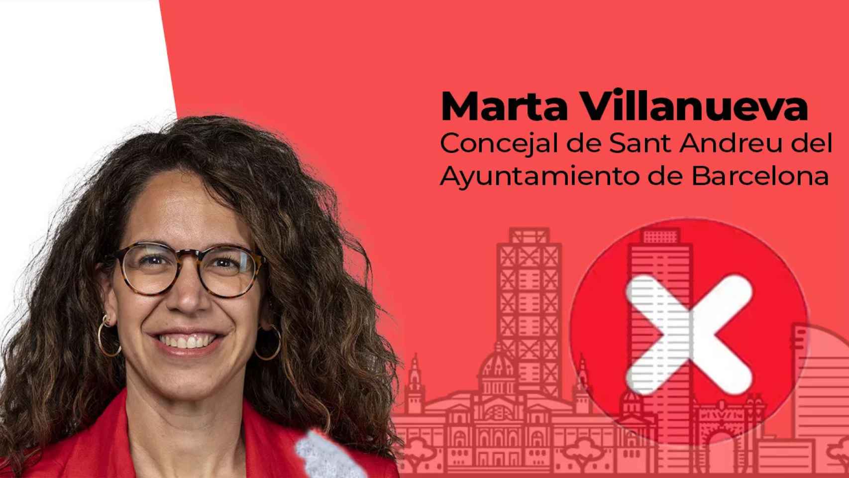Fotomontaje de la concejal Marta Villanueva / METRÓPOLI