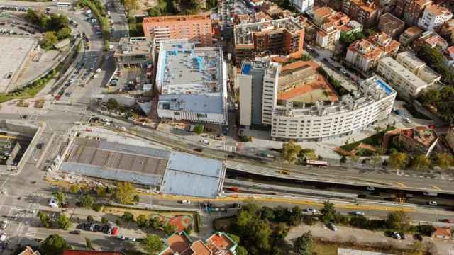 Vista aérea de la ronda de Dalt / AJ BCN