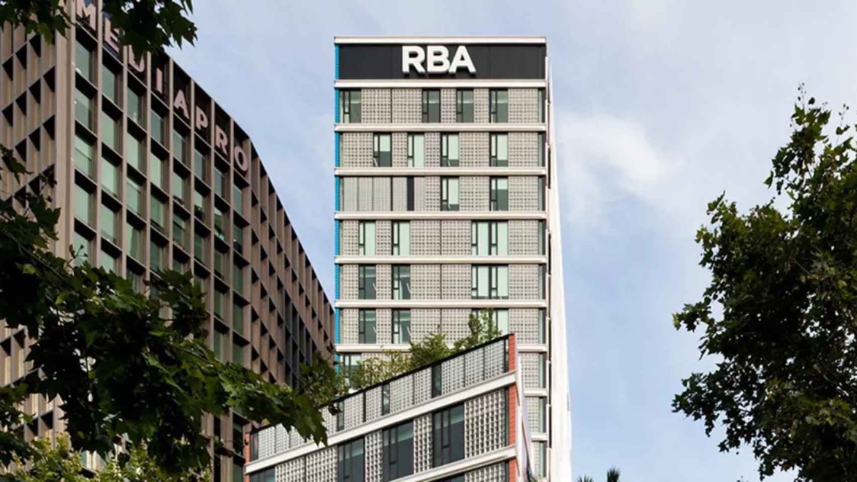 Sede de RBA en la avenida Diagonal de Barcelona / RBA
