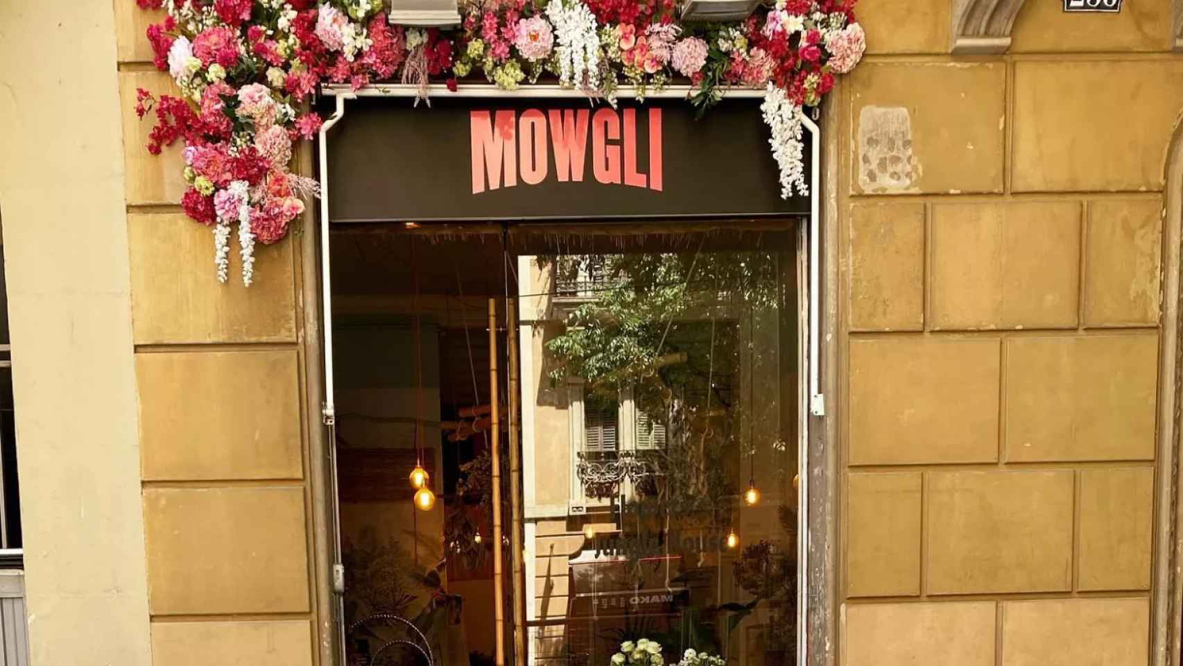 Entrada a la floristería Mowgli de Barcelona / FACEBOOK MOWGLI