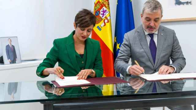 Jaume Collboni con la ministra de Política Territorial, Isabel Rodríguez