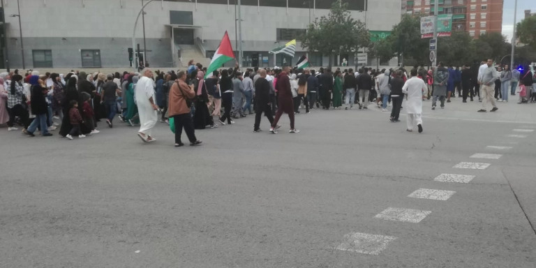 Manifestación a favor de Palestina en Badalona / CEDIDA