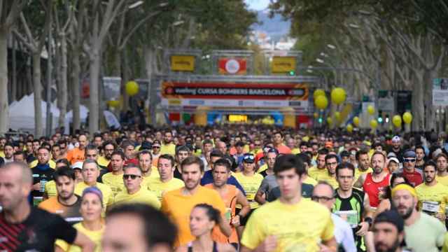 La Cursa de Bombers de Barcelona en una imagen de archivo / EUROPA PRESS