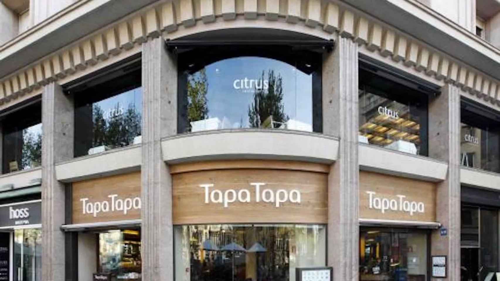Uno de los restaurantes Tapa Tapa de Barcelona