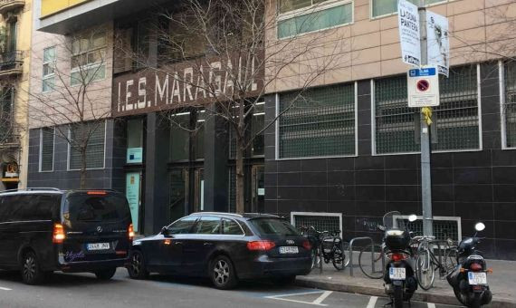 La reforma de tramo del IES Poeta Maragall afectará a varias plazas de aparcamiento