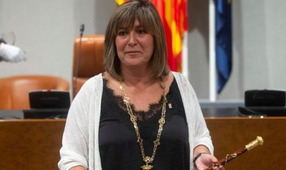 La alcaldesa de L'Hospitalet y presidenta de la Diputación de Barcelona, Núria Marín / EFE