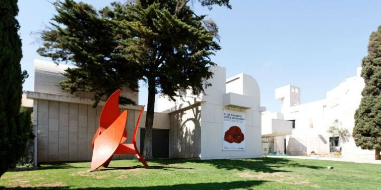 Entrada de la Fundació Miró, en Montjuïc / Archivo