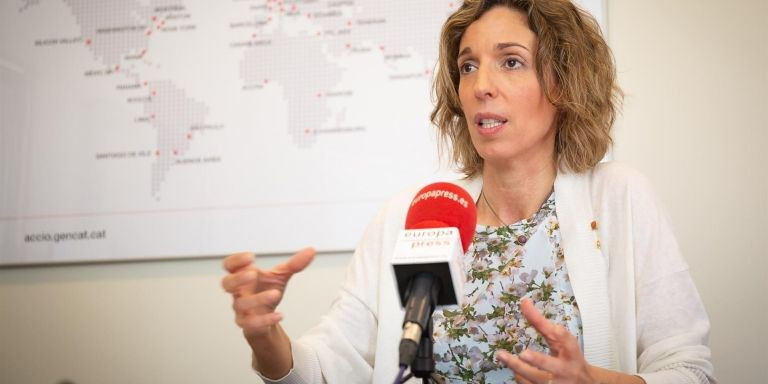 La candidata del PDECat a la Presidencia de la Generalitat, Àngels Chacón / EUROPA PRESS