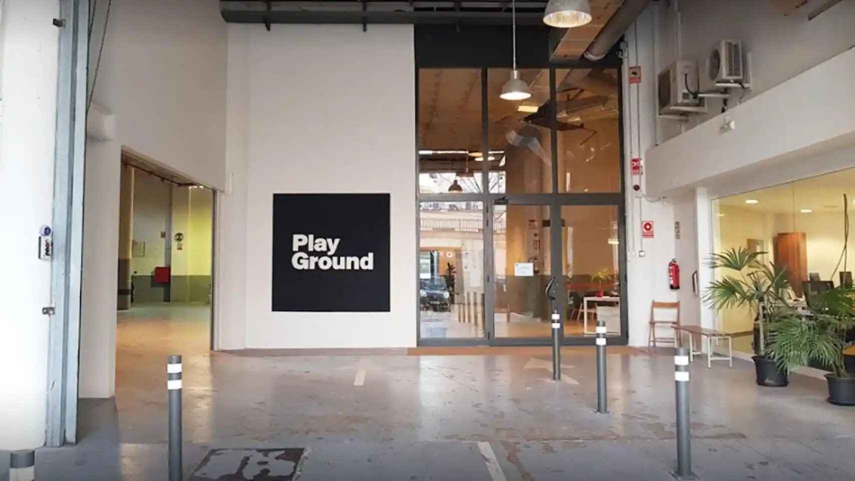 Instalaciones que PlayGround tuvo en Barcelona