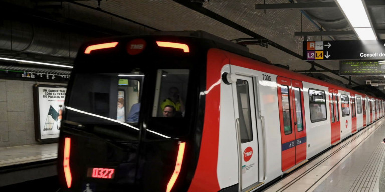 Un vagón del metro de Barcelona / TMB