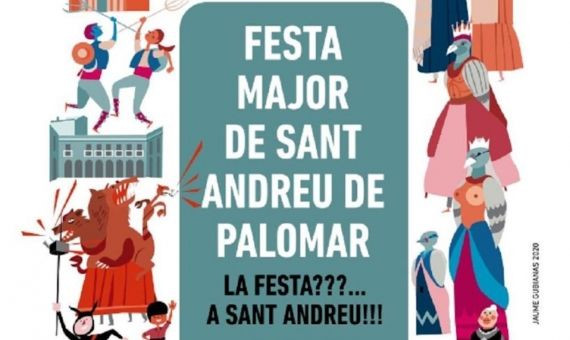 Cartel de la Fiesta Mayor de Sant Andreu / AJUNTAMENT DE BARCELONA