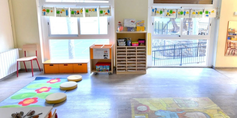 Interior de un colegio de Barcelona / Sagrat Cor