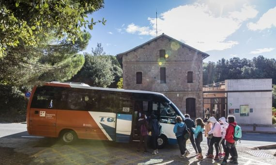 Bus Parc para ir a Sant Llorenç del Munt i l'Obac / DIPUTACIÓN DE BARCELONA