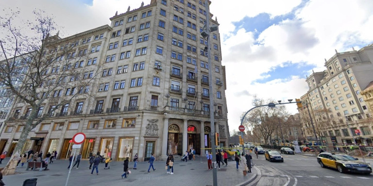 Tienda de H&M en paseo de Gràcia / GOOGLE MAPS