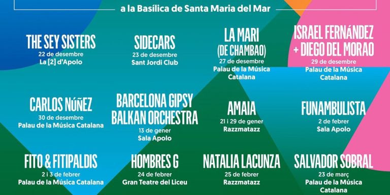 Fragmento del cartel del Festival Mil·lenni de Barcelona / EUROPA PRESS