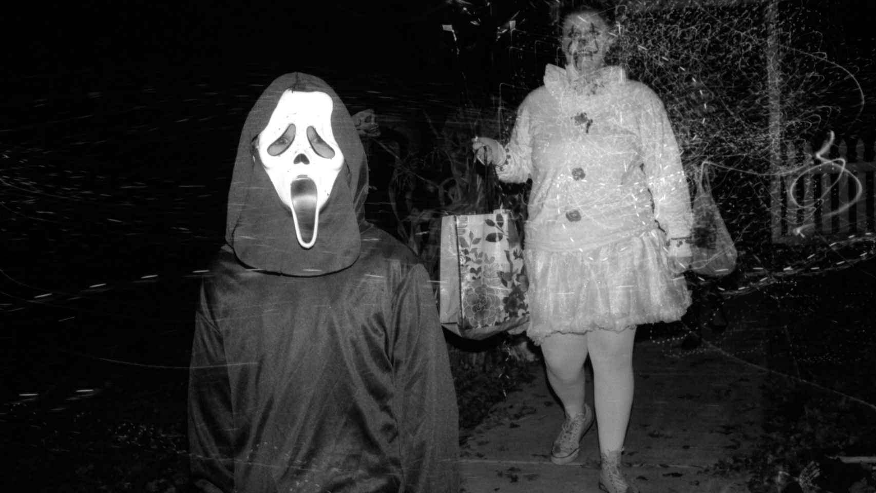Persona disfrazada por Halloween del personaje de la película 'Scream'