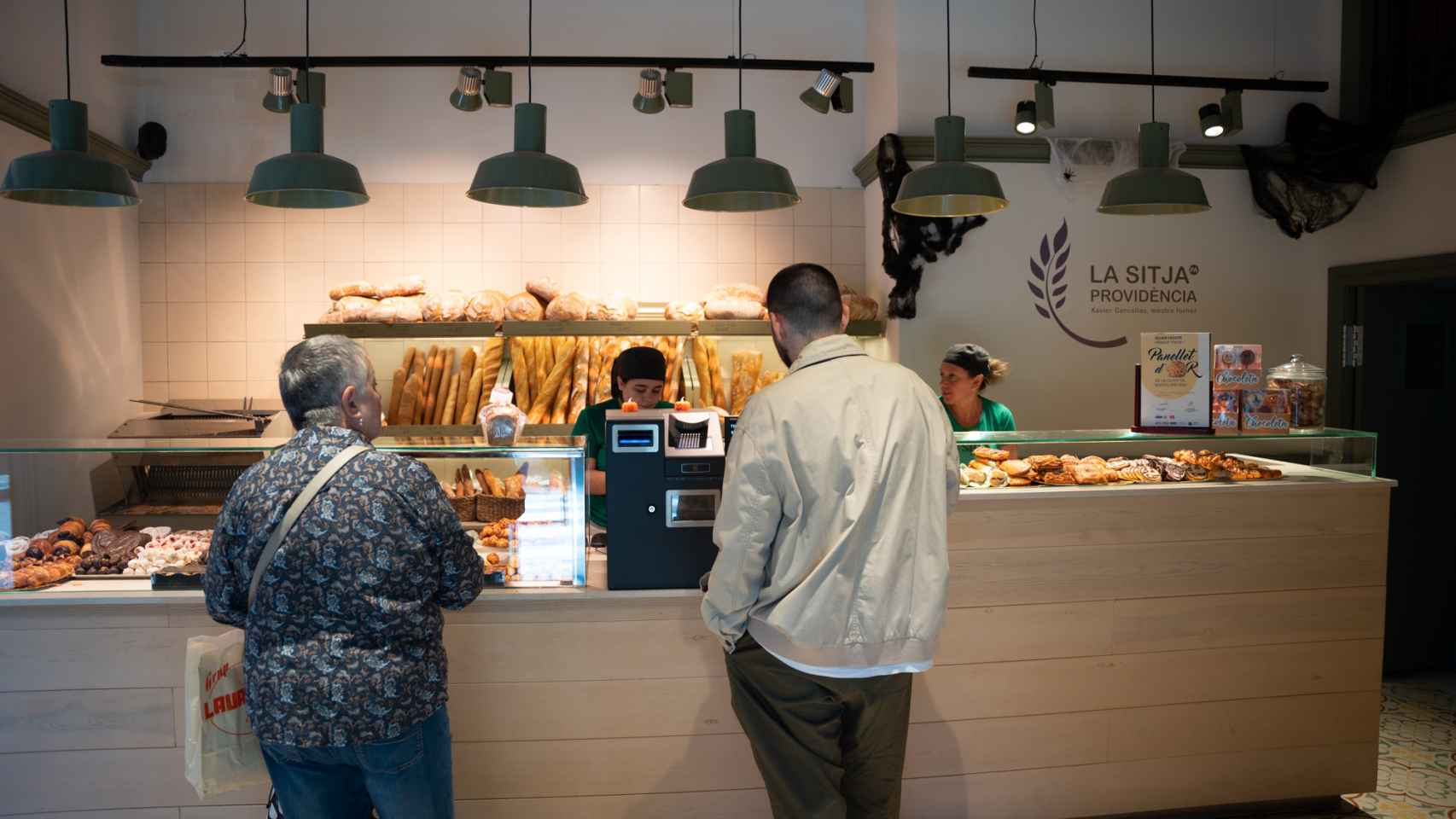 Interior de la panadería de La Sitja, en el barrio de Gràcia