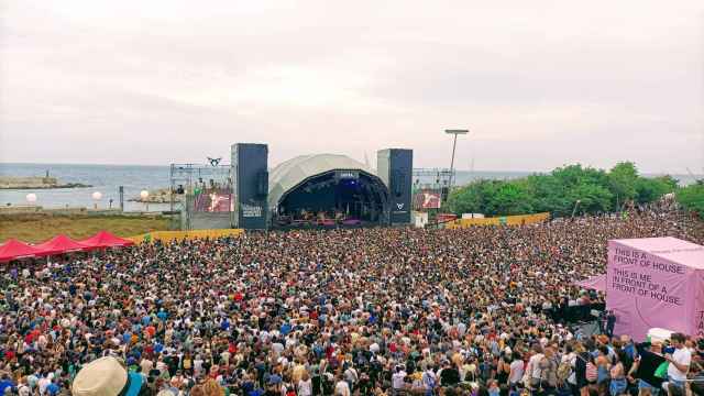 Imagen de un concierto en el Primavera Sound