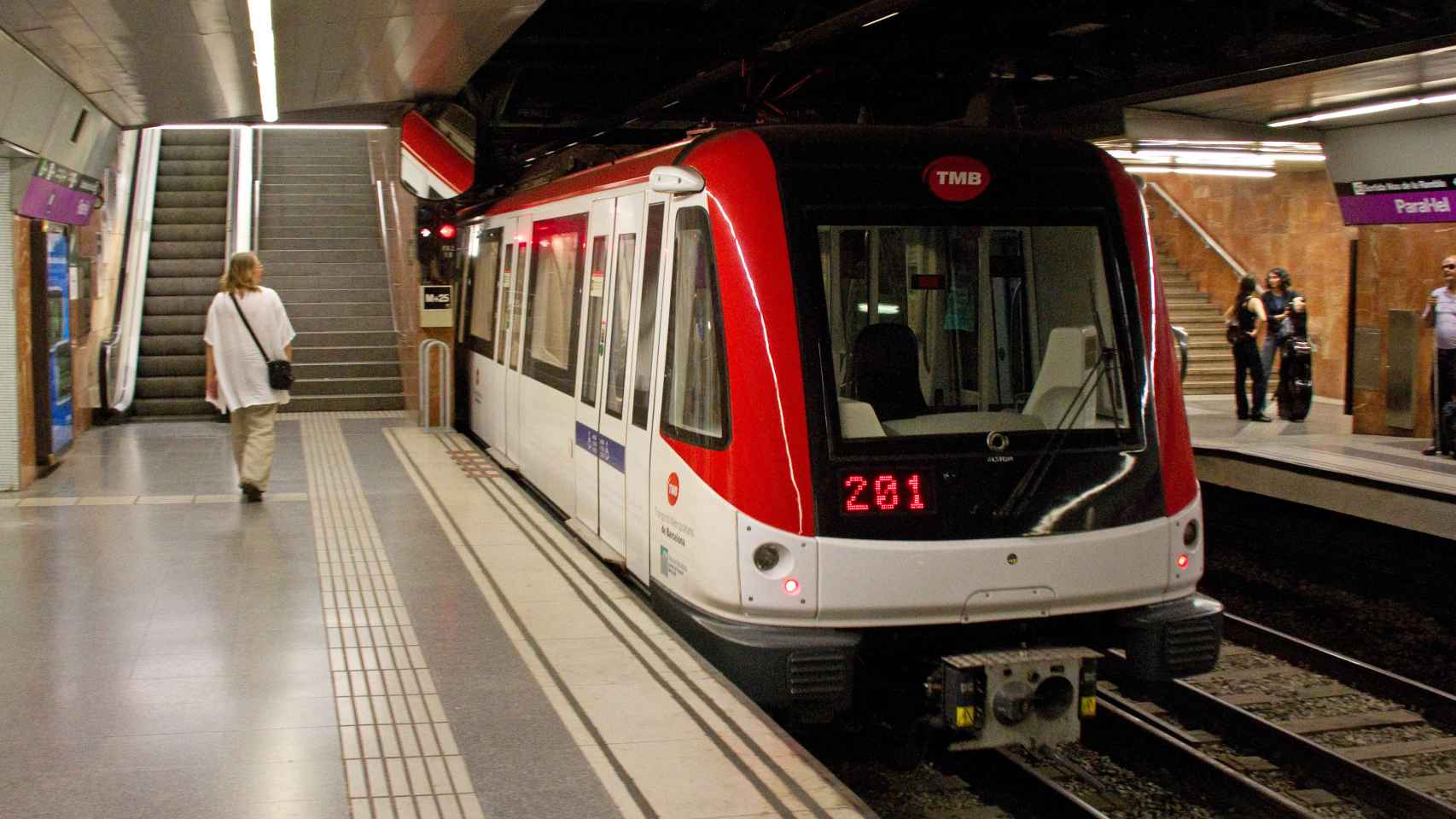 Imagen archivo del metro de Barcelona
