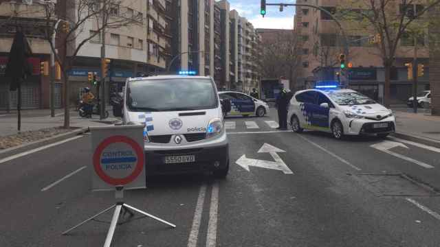 Control de la Guardia Urbana de L'Hospitalet