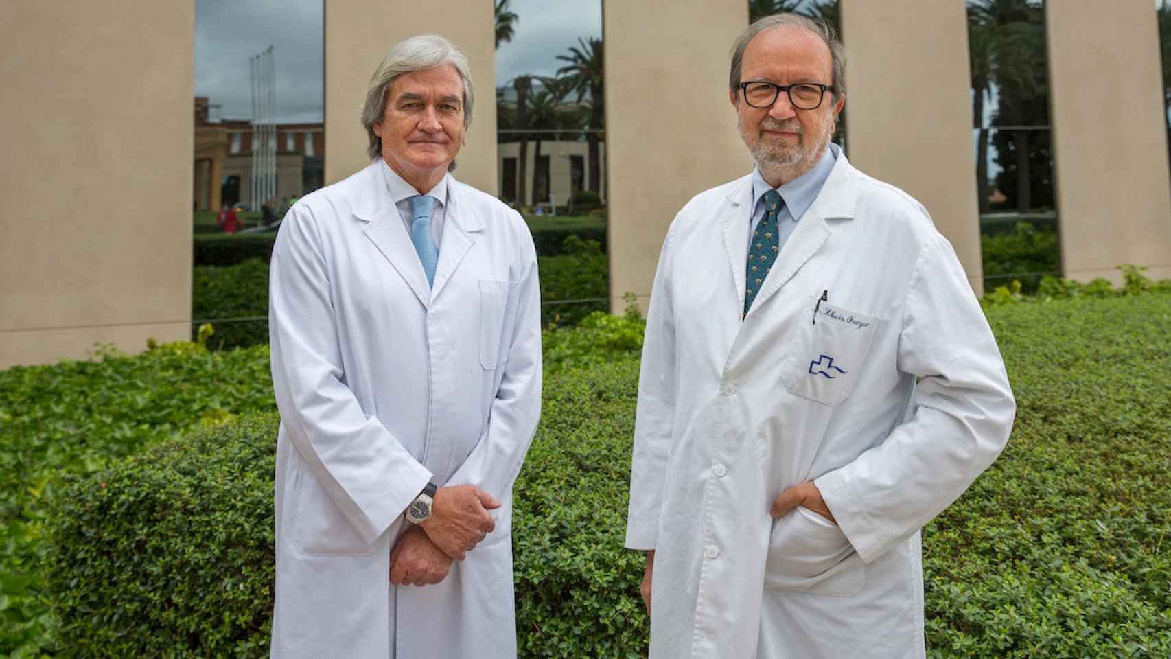 Los doctores Robert Soler, Lluís Orozco, del Instituto de Terapia Regenerativa Tisular (ITRT)