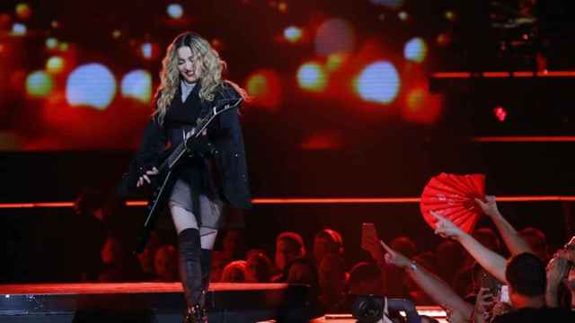 Imagen de Madonna en uno de sus conciertos