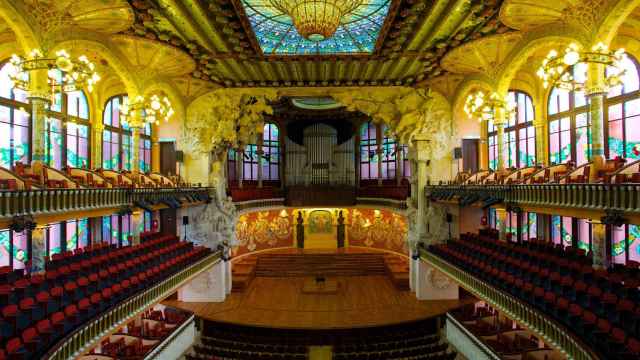 El Palau de la Música de Barcelona en una imagen de archivo