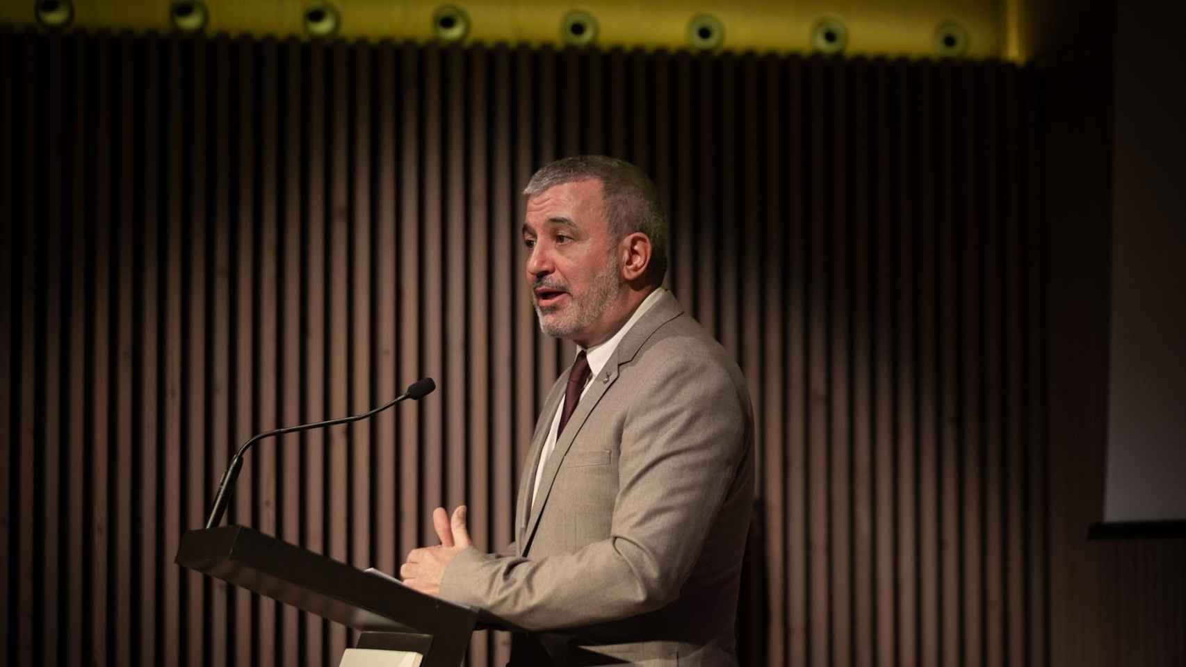 El alcalde de Barcelona y presidente del AMB, Jaume Collboni