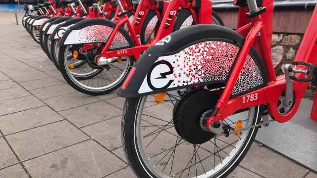 Bicicletas del Bicing de Barcelona en una imagen de archivo