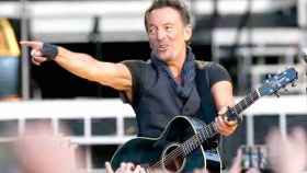 Imagen de Bruce Springsteen en uno de sus conciertos en Barcelona