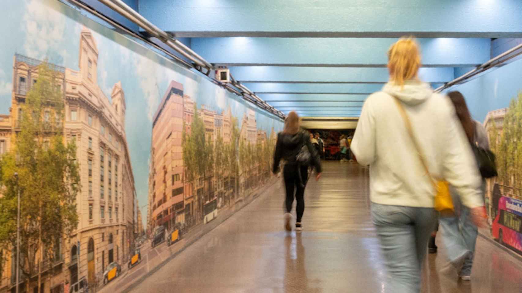 La reforma del infernal transbordo del metro de paseo de Gràcia
