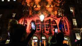 Espectáculo de Navidad en la Casa Batlló de Barcelona